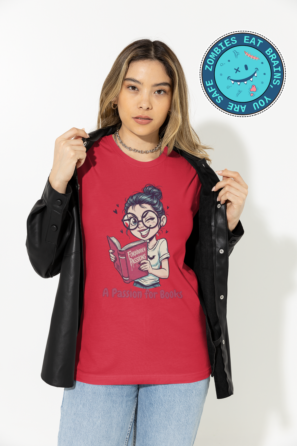 Book Lover's Unisex Tee - "A Passion for Books"