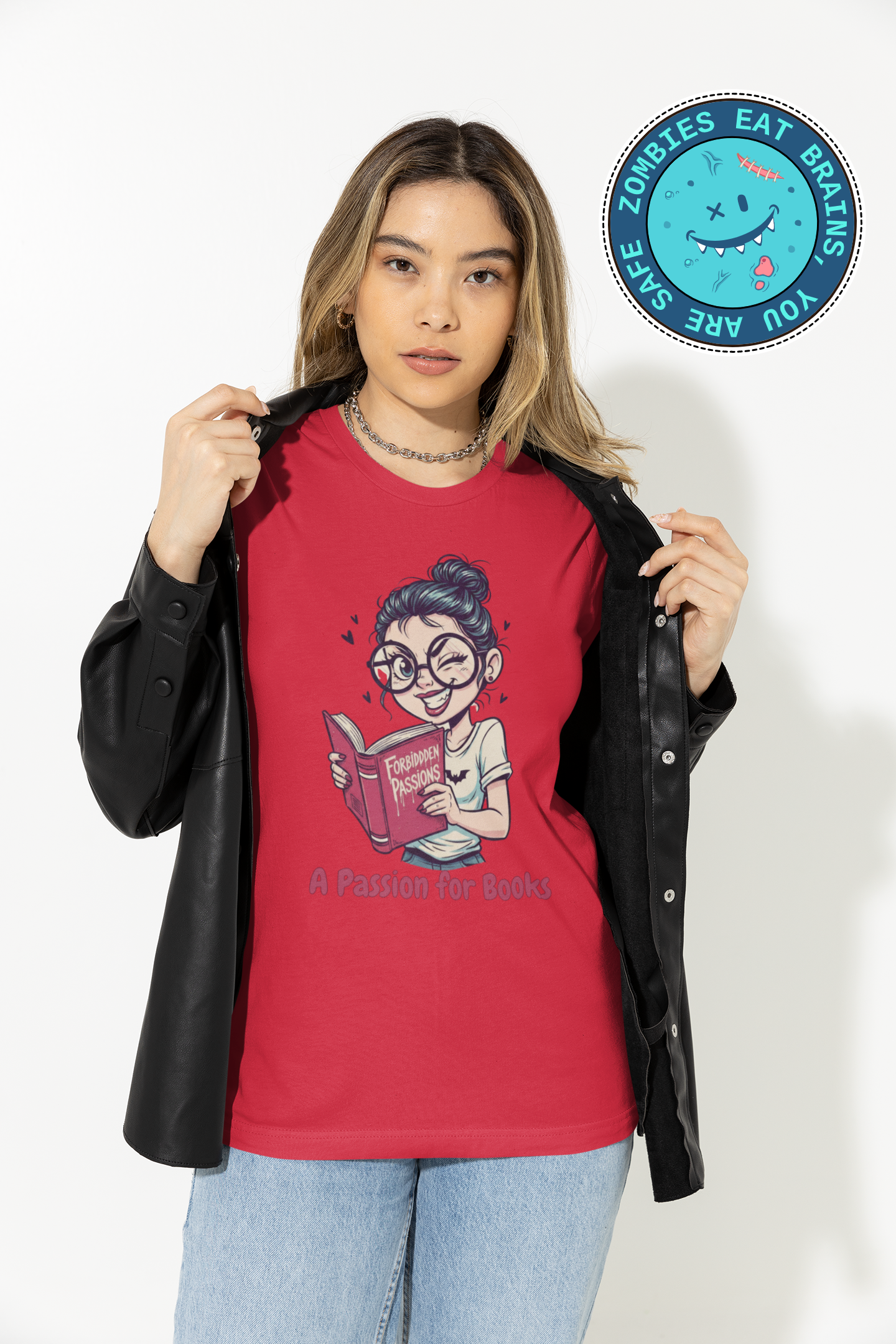 Book Lover's Unisex Tee - "A Passion for Books"