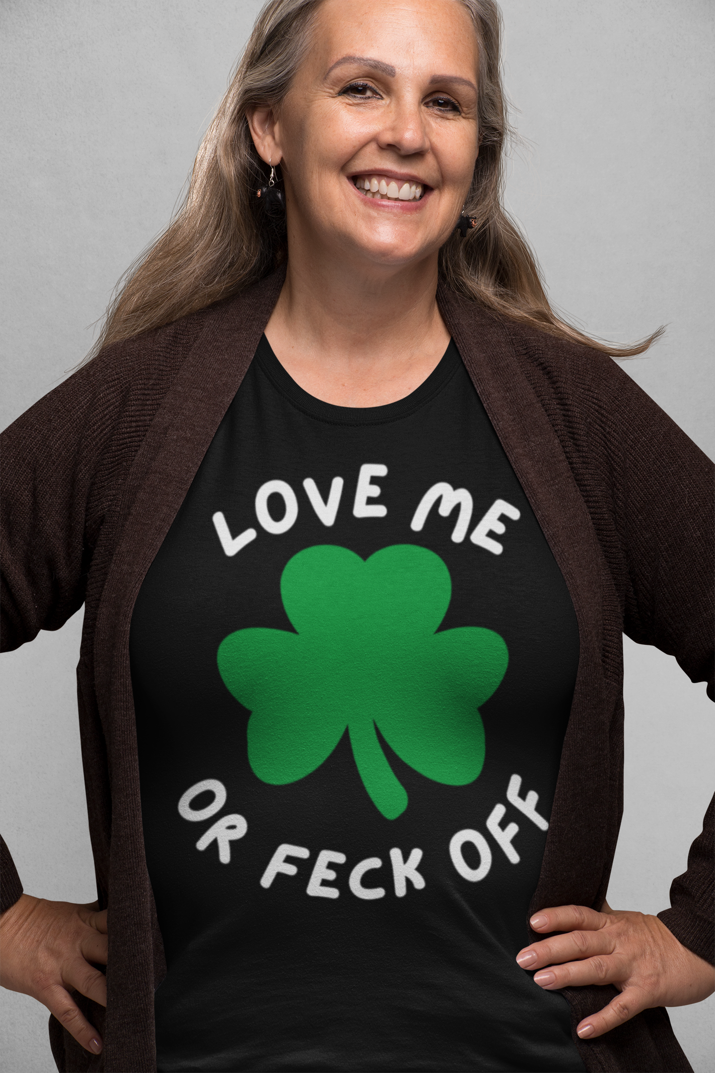 St. Patrick's Day Shamrock Tee, Unisex Tee, Casual Wear, Patriotic, Green Print